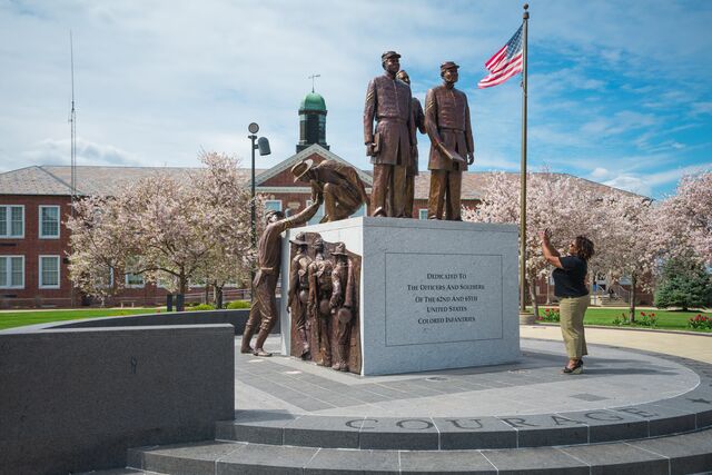 Lincoln University and the Soldiers Memorial Plaza