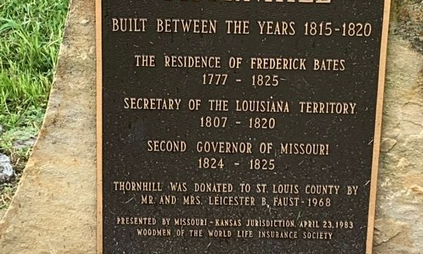 Thornhill-1820s Home of Gov. Frederick Bates